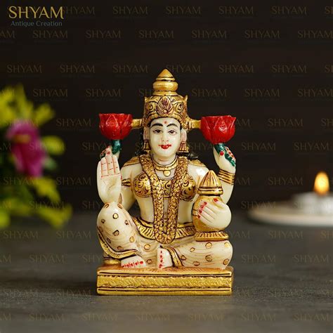 Buy Shyam Antique Creation Lakshmi Devi Idol Statue For Home Puja