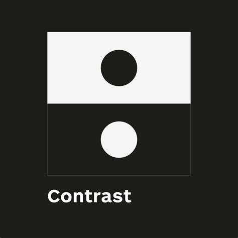 Graphic Design Principles Contrast - dark agents