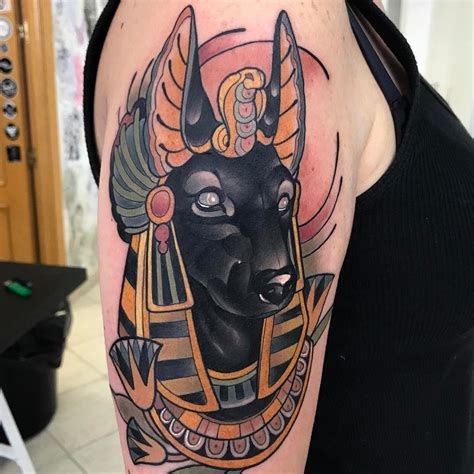 Tattoo-Oash-Rodriguez-027 Home Tattoo, Neotraditionelles Tattoo, Anubis ...