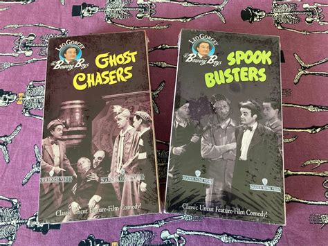 The Bowery Boys VHS Ghost Chasers/spook Busters 1992 WB Home Video Comedy/horror/ghosts/1940s ...