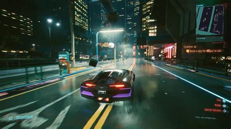 Cyberpunk 2077 Fastest Car In The Game Youtube