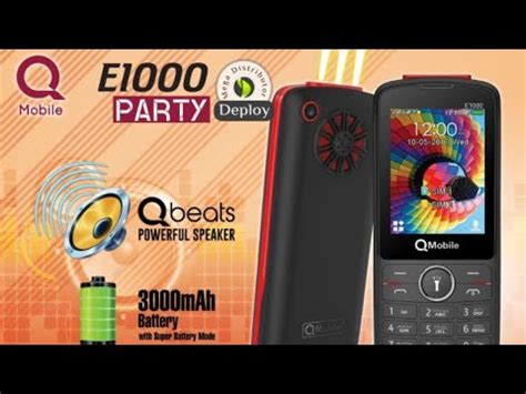 Qmobile E1000 Party E1000 Party Qmobile Qmobile Price YouTube