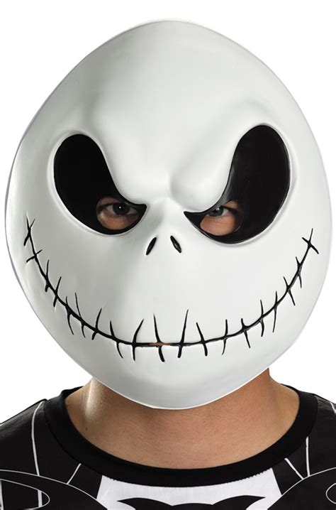 Jack Skellington Vacuform Mask - PureCostumes.com