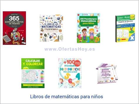 Ofertas En Libros De Matemáticas Para Niños Hoy Precios Descuentos Y Reseñas