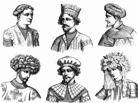 12 Favorite Mens Hairstyles Of The 14th Century Pics