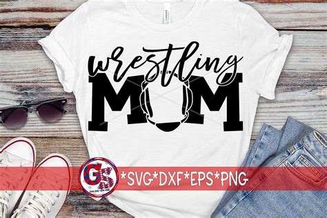 Wrestling Mom Svg Eps Dxf Png Wrestling Svg Wrestling Mom Etsy Canada