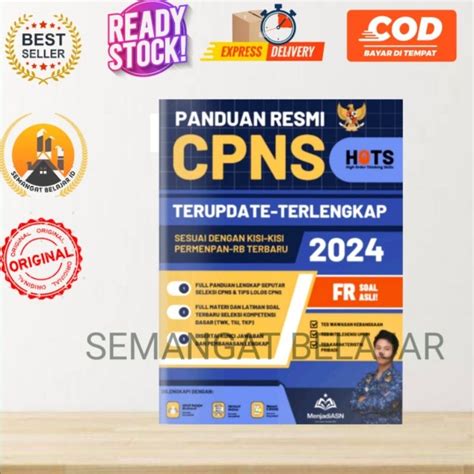 Jual Buku Cpns 2024 Panduan Resmi Tes Cpns 2024 Terlengkap Dan