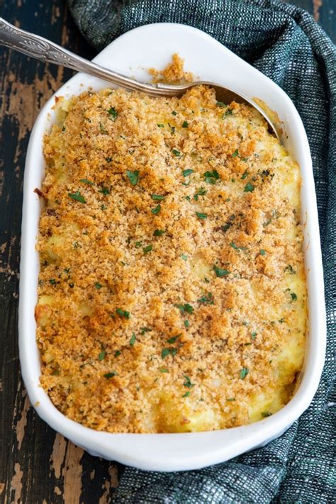 Easy Cheesy Potato And Cauliflower Casserole Recipe An Italian In My