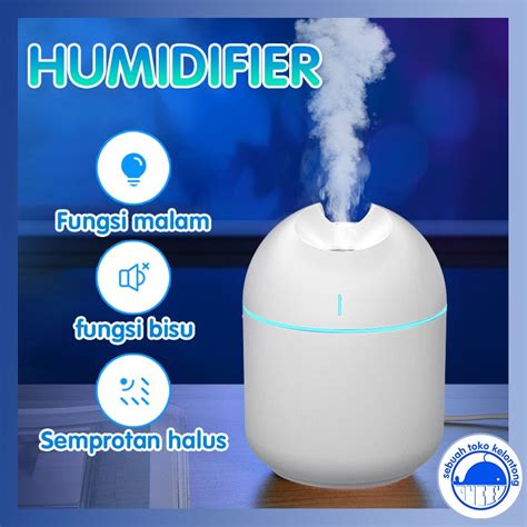 Jual Humidifier Udara Purifier Air Diffuser Portable Pelembab Dan