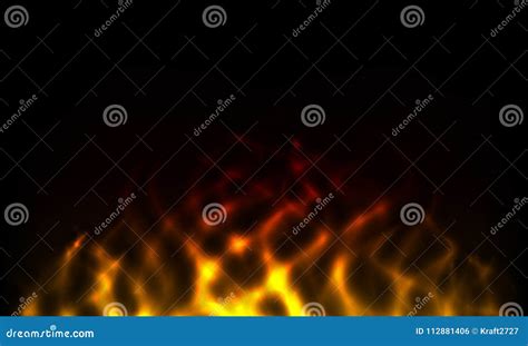 Abstract flame of red fire stock vector. Illustration of flammable ...