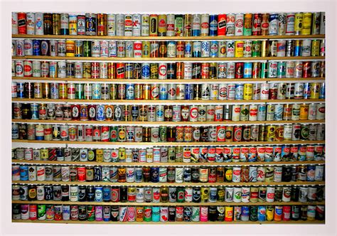 Beer Can Collection Photograph by Thomas Woolworth