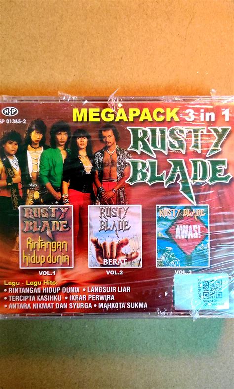 Rusty Blade Megapack 3 Album In 1 Sealed Hobbies And Toys Music