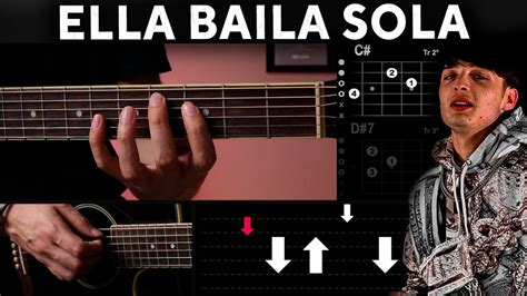 Ella Baila Sola Peso Pluma Eslabon Armado GUITARRA Tutorial