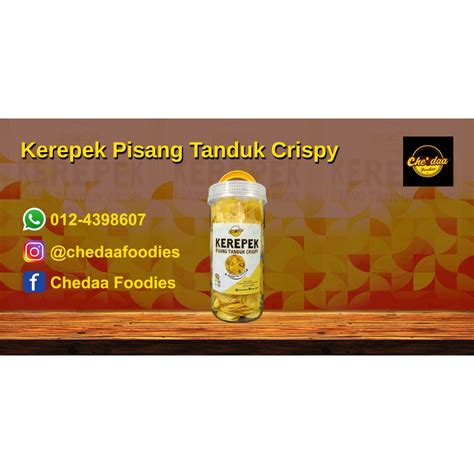 Kerepek Pisang Tanduk Crispy Shopee Malaysia