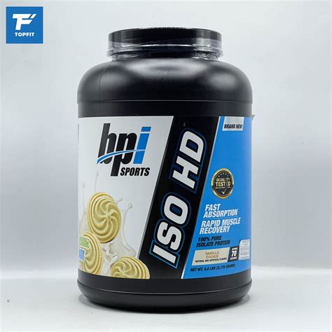 Bpi Sport Iso Hd 100 Whey Isolate 5 Lbs Topfitprotein