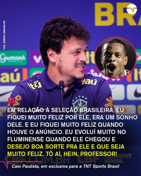 Tnt Sports Br On Twitter Al Diniz O Caio Paulista Mandou Boa Sorte