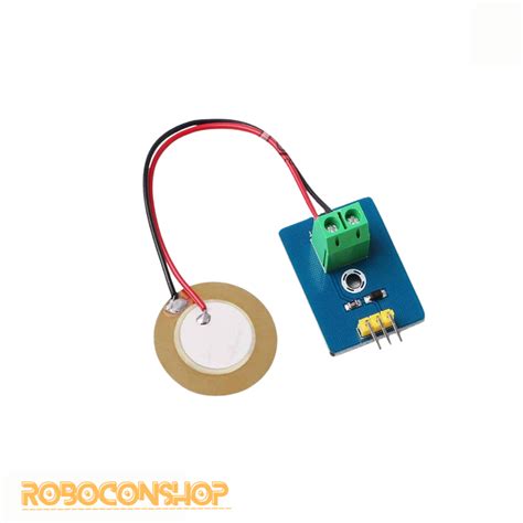 Jual Module Vibration Sensor Getar Piezoelectric Ceramic Shopee Indonesia