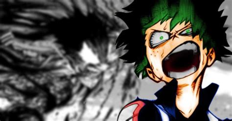 Deku Angry From My Hero Academia