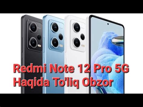 Redmi Note Pro G Haqida To Liq Obzor O Zbek Tilida Yangi Telfon