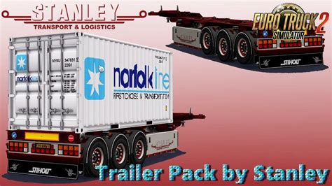 TRAILERS PACK MOD V2 0 BY STANLEY ETS2 1 27 X Euro Truck Simulator 2