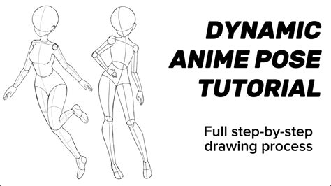 Anime Pose Step By Step