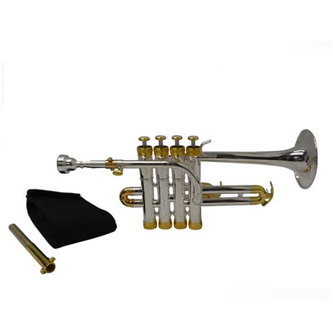 Schiller Studio Elite Piccolo Trumpet Silver Gold Jim Laabs Music Store