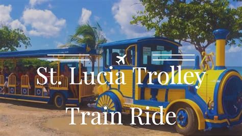 NCL Cruise Downtown Castries St Lucia Trolley Train Ride Stlucia