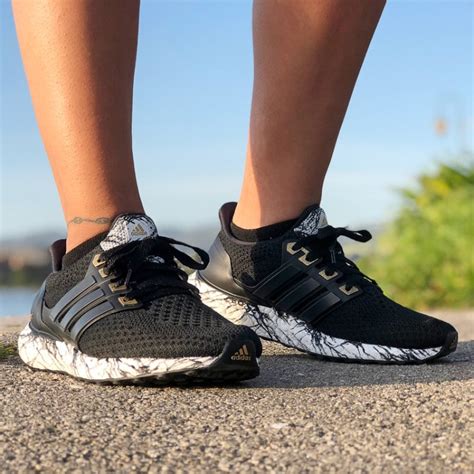 Custom adidas Ultra Boost Receives a White Marble Finish | Nice Kicks