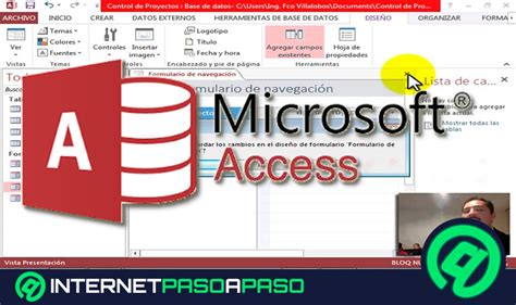 Crear Formulario De Exploraci N En Access Gu A Paso A Paso