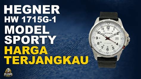 HEGNER HW 1715G 1 JAM TANGAN HEGNER MODEL SPORTY HARGA TERJANGKAU