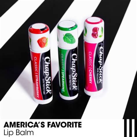 Chapstick Classic Variety Pack Flavored Lip Balm Tube Cherry Spearmint