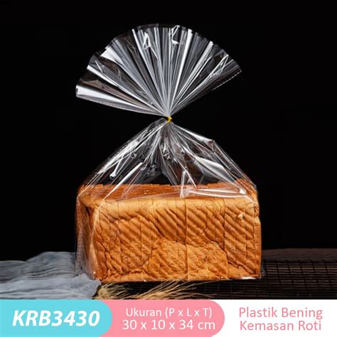 Jual Plastik Bening Bungkus Roti Tawar Kemasan Plastik Polos Kue