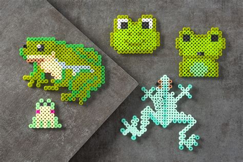 Frog Perler Beads 35 Free Patterns Diy Candy