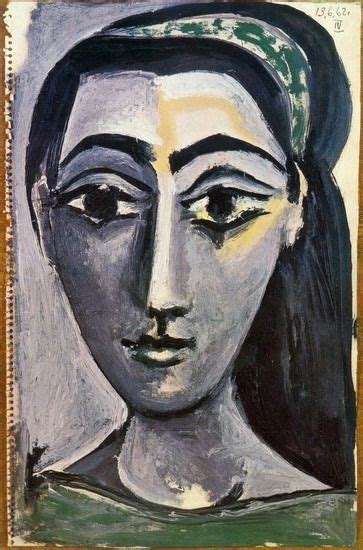 Head Of A Woman 1962 Picasso Art Picasso Portraits Pablo Picasso Art