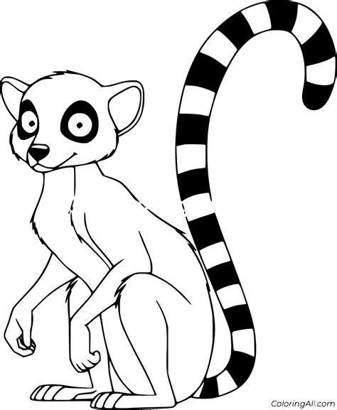 49 Free Printable Lemur Coloring Pages Easy To Print From Any Device