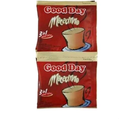 Jual Kopi Good Day Moccacino 20 Gram Kopi Instant 1 Renceng 10 Pcs