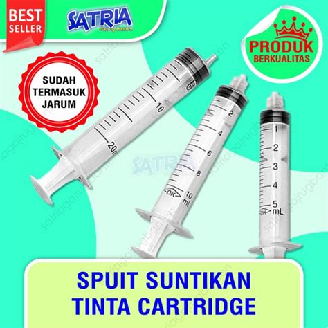 Jual Spuid Spuit Suntikan Tinta Cartridge Toolkit Refill Tinta