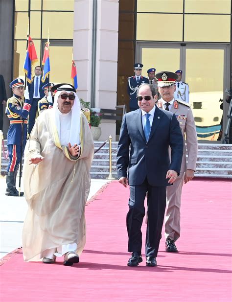 Kuna Kuwait Amir Departs Egypt After State Visit