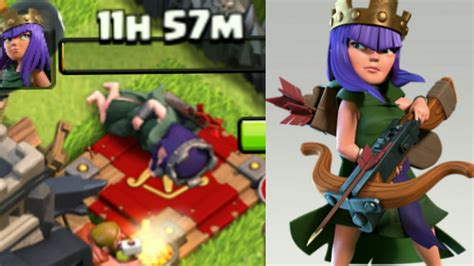 Clash Of Clans Regina Degli Arcieri Lvl Youtube