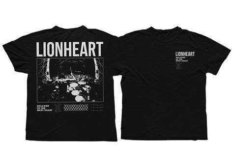 LIONHEART Welcome To The West Coast III T Shirt Arising Empire