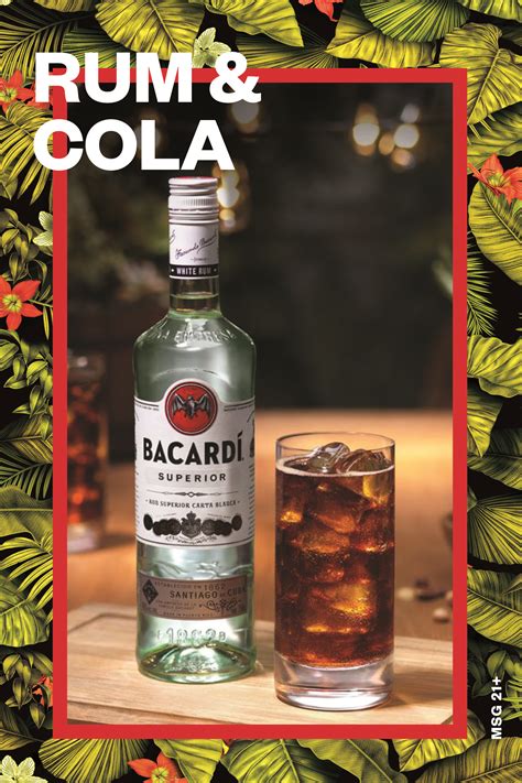 An Unbeatable Summer Duo Part Bacardi Superior Parts Cola Click