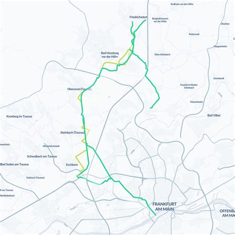 Steckbrief Radschnellweg Frankfurt Vordertaunus