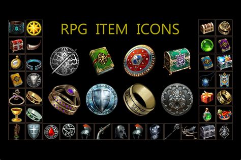 Rpg Item Icons Unity Assetstore概要 优惠信息 Beta