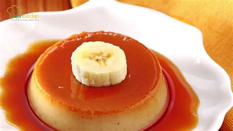 Resep Banana Caramel Pudding Lembut Dan Manisnya Ga Bikin Eneg Youtube