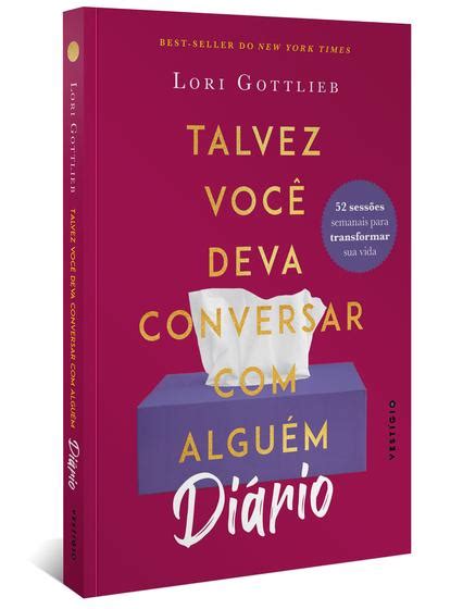 Livro Di Rio Talvez Voc Deva Conversar Algu M Livros De