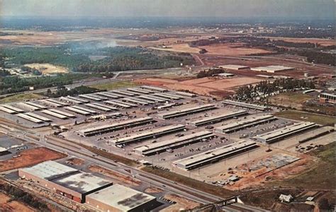 Birds Eye View Of Forest Park Georgia Postcard