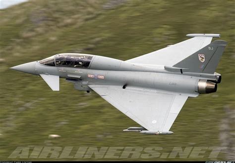 Eurofighter Ef 2000 Typhoon T1 Uk Air Force Aviation Photo