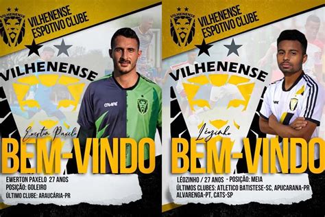 Vilhenense Apresenta Goleiro E Meia Para A Disputa Do Rondoniense