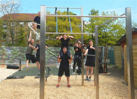 Outdoor Fitness Parcours Spielplatz Fitnessparcours F R Den Garten