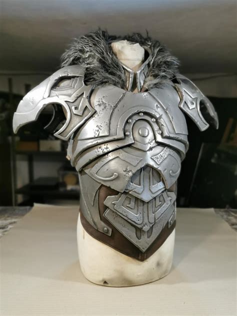 We Made A Resin Replica Of The Nordic Carved Armor Rhywolfsden